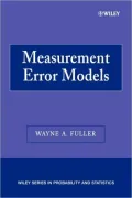 Measurement Error Models