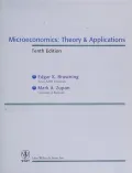 Book cover of Microeconomic Theory & Applications - 10th Edition