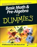 Basic Math and Pre-Algebra for Dummies