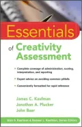 Essentials of Creativity Assessment (Essentials of Psychological Assessment Series)