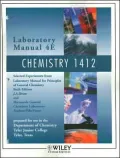 (WCS)Laboratory Manual for Principles of General Chemistry, Seventh Edition for Delta College