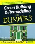 Green Building and Remodeling for Dummies