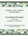 (WCS)Accounting Principles, 7th Edition for Acct 220 UMUC