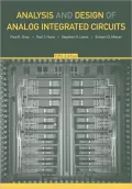 Analysis and Design of Analog Integrated Circuits