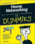 Home Networking All-in-One Desk Reference for Dummiesr