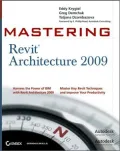 Mastering Revit Architecture 2009 by Tatjana Dzambazova — book cover