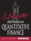 Paul Wilmott Introduces Quantitative Finance