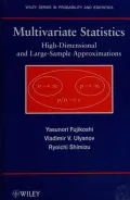Book cover of Multivariate Statistics : High-Dimensional and Large-Sample Approximations