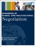 Book cover of Handbook of Global and Multicultural Negotiation