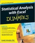 Statistical Analysis with Excel For Dummies