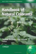 Book cover of Handbook of Natural Colorants