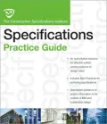 The CSI Construction Specifications Practice Guide [With Access Code]
