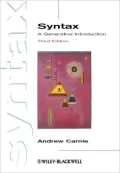 Syntax: A Generative Introduction