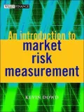 An Introduction to Market Risk Measurement (The Wiley Finance Series)