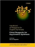 Handbook of Reagents for Organic Synthesis: Chiral Reagents for Asymmetric Synthesis