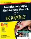 Troubleshooting and Maintaining Your PC All-In-One for Dummies