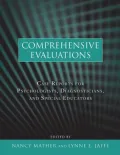 Comprehensive Evaluations: Case Reports for Psychologists, Diagnosticians, and Special Educators