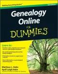 Genealogy Online for Dummies