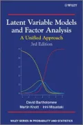 Book cover of Latent Variable Models and Factor Analysis: A Unified Approach