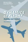 Dynamics of Flight: Stability and Control