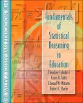 Elements of Statistical Reasoning in Education / With CD
