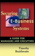 Securing E-Business Systems: A Guide for Managers and Executives