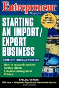 Entrepreneur Magazine: Starting an Import/Export Business
