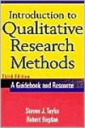 Introduction to Qualitative Research Methods