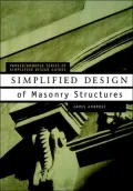 Simplified Design Of Masonry P