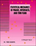 Statistical Mechanics of Phases, Interfaces and Thin Films