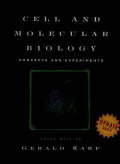 Book cover of Cell and Molecular Biology: Concepts and Experiments