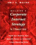 Building a Corporate Internet Strategy: The IT Manager's Guide