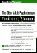 The Older Adult Psychotherapy Treatment Planner