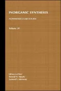 Inorganic Syntheses V30, Vol. 30