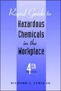 Rapid Guide To Hazardous Chemicals In The Workplace 4e