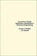 Equilibrium Stage Separation Operations