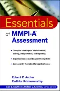 Essentials Of Mmpi-A Assessment