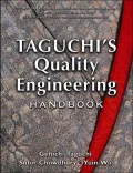 Taguchi's Quality Engineering Handbook