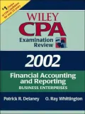 Wiley Cpa Examination Review 2002 Financial Accounting and Reporting  Business Enterprises