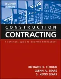 Construction Contracting: A Practical Guide to Company Management
