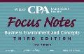 Wiley Cpa Examination Review Focus Notes Business Environment & Concepts