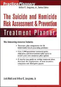Suicide and Homicide Risk Assessment and Prevention Treatment Planner