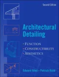 Architectural Detailing: Function - Constructibility - Aesthetics