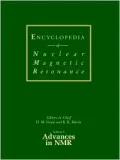 Encyclopedia of Nuclear Magnetic Resonance, Advances in NMR, Vol. 9