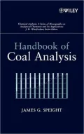 Handbook of Coal Analysis