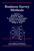 Business Survey Methods