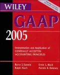 Wiley Gaap 2005 Interpretation And Application Of Generally Accepted Accounting Principles