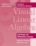 Visual Linear Algebra - Student Solutions Manual