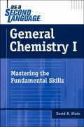 General Chemistry as a Second Language
