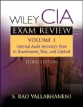 Wiley CIA Exam Review, Volume 1: Internal Audit Activity's Role in Governance, Risk, and Control
